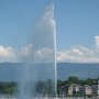 Slavný vodotrysk v Ženevě